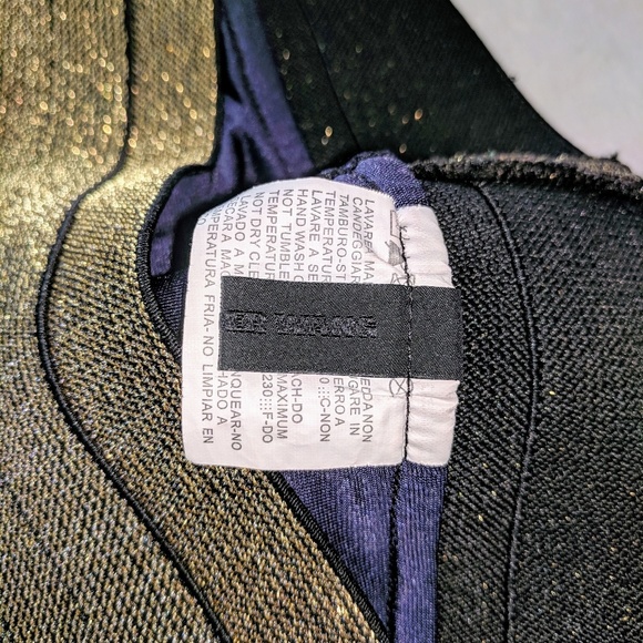 Alexander Wang Blue Velvet Legging Size XS - Picture 5 of 5